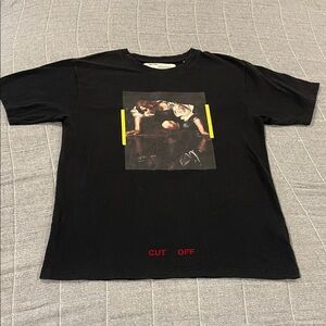Off-White “Main Label” 2013 c/o Virgil Abloh Caravaggio Painting T-Shirt